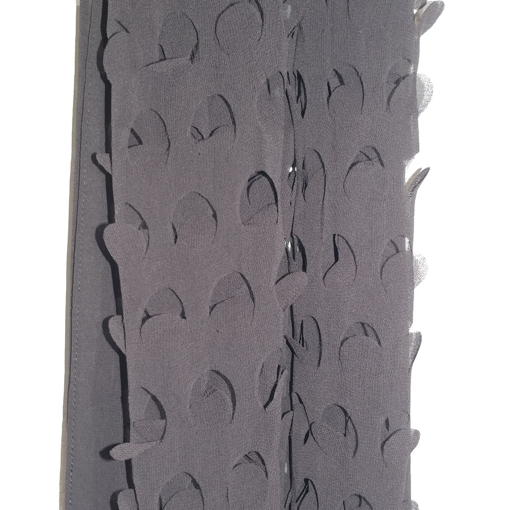 Simply Vera Wang Dark Grey Scarf, NWT - Picture 2 of 3